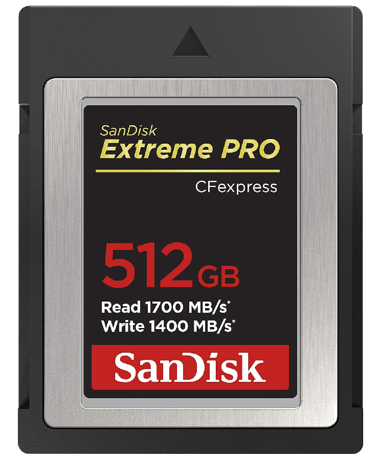 SanDisk Extreme PRO CFexpress Type B 512GB