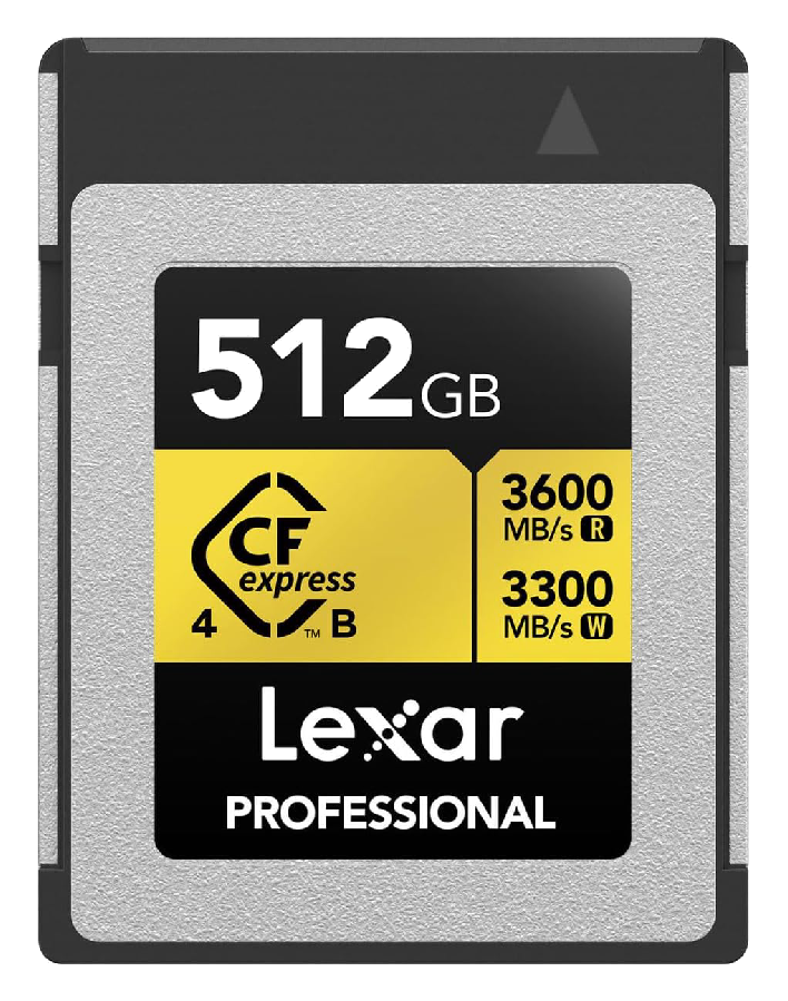 Lexar Professional GOLD CFexpress 4.0 Type B 512GB